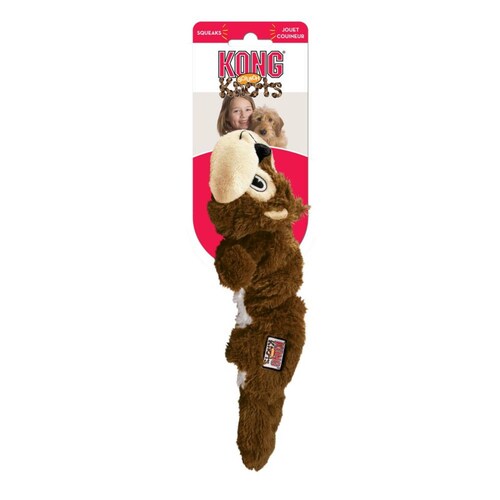 Juguete Peluche Ardilla Cuerda Interior Chico Perro Kong.