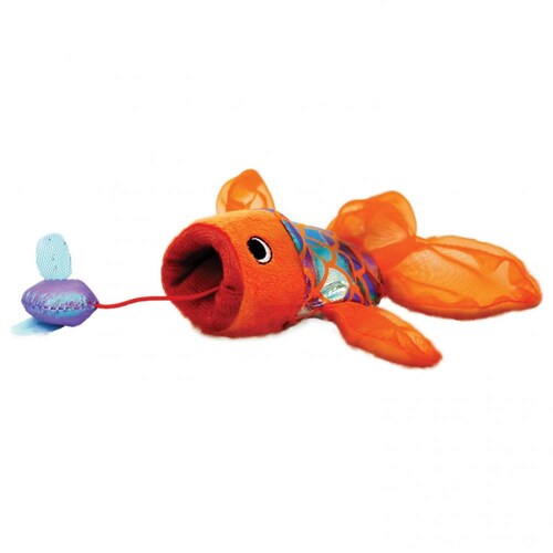 Juguete Pez Crackles Catnip Cascabel Multicolor Para Gato Kong.