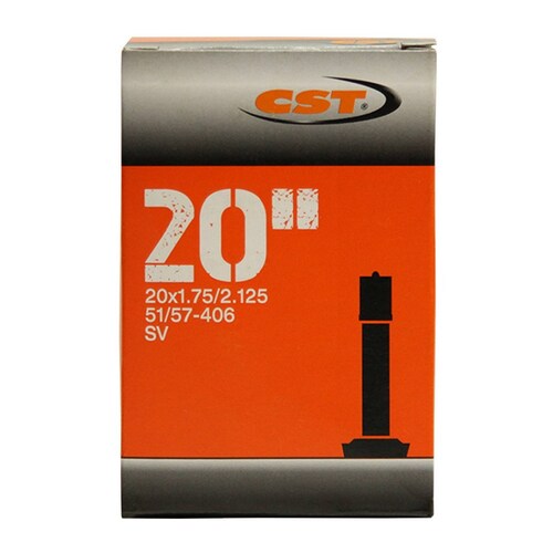 Cámara 20X1.75/2.125 Bicicleta Válvula Americana 33mm Cst