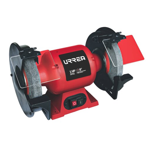 Esmeril Banco 8pulg 1HP 750W 127V 1 Fase Uso Pesado Urrea