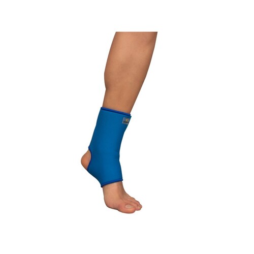 Tobillera Ajustable De Neopreno Azul Soporte M Benesta.