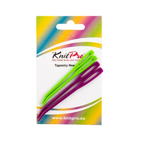 Aguja Estambrera Lanera Plástico 4pzs 10806 Knitpro
