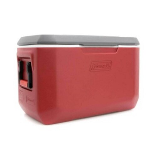 Hielera 70 QT Xtreme 100 Latas Campismo Playa Rojo Coleman