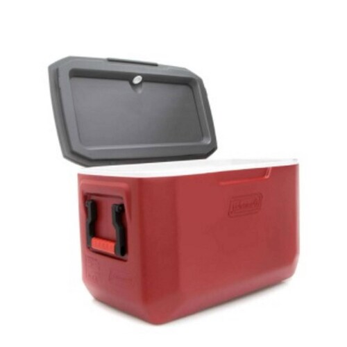 Hielera 70 QT Xtreme 100 Latas Campismo Playa Rojo Coleman