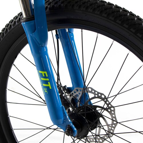 Bicicleta Montaña Blackcomb R24 21V Amarillo Azul Benotto