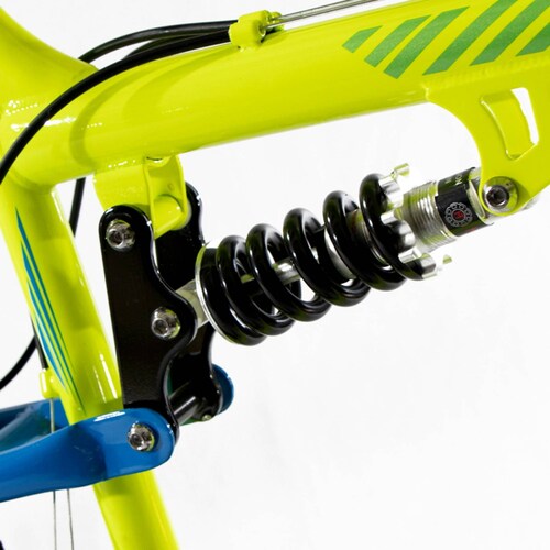 Bicicleta Montaña Blackcomb R24 21V Amarillo Azul Benotto
