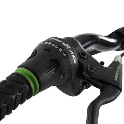 Bicicleta Montaña Sniper R27.5 21V Acero Verde/Negro Benotto