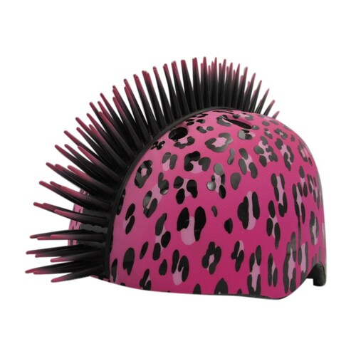 Casco Bicicleta Westwood Rosa Animal Print Niña C-Preme