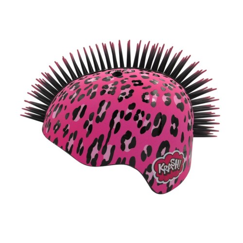 Casco Bicicleta Westwood Rosa Animal Print Niña C-Preme