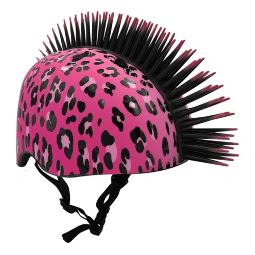 Casco Bicicleta Westwood Rosa Animal Print Niña C-Preme