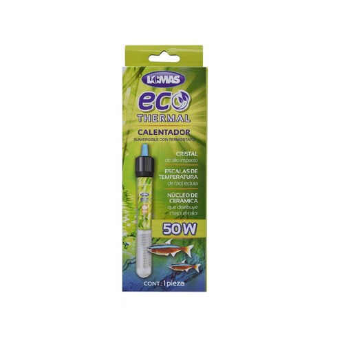 Calentador Sumergible C/ Termostato Ecothermal 50W Lomas.