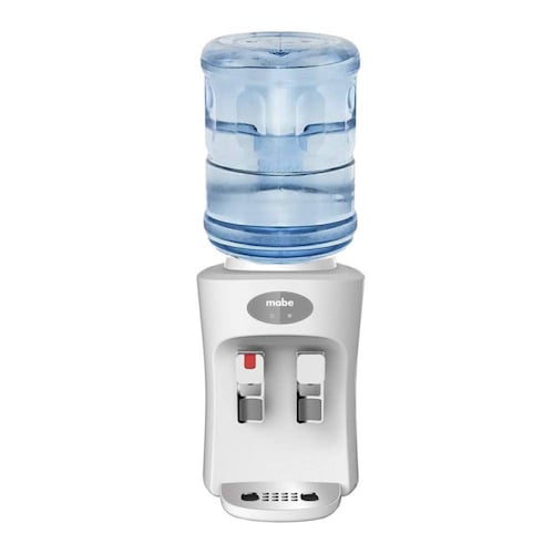 Dispensador Agua Counter Top 2 Llaves Blanco EMM2PB Mabe.