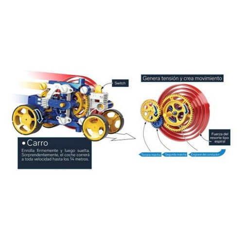 Kit Cientifico C/Resorte 3 En 1 Facil Esamblado Steren