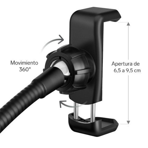 Aro De Luz LED Para Selfie C/ Soporte Para Celular  Steren