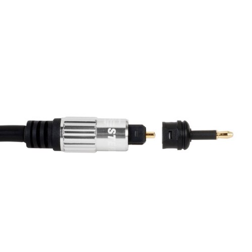Cable Toslink Carcasa Fibra Óptica Audio Digital 3m Steren