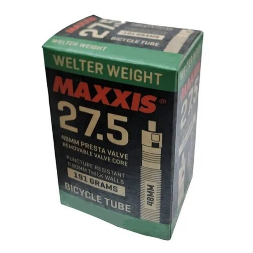 Cámara Aire Presta 27.5x2.5/3" Bicicleta Válvula 48mm Maxxis.