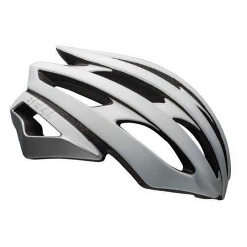 Casco Ruta STRATUS Blanco/Plateado Talla M (55-59cm) Bell