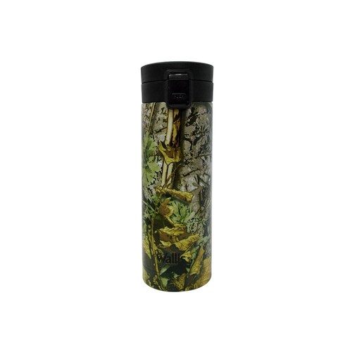 Termo Boton De Seguridad Antiderrames 500ml Camuflaje Wallis