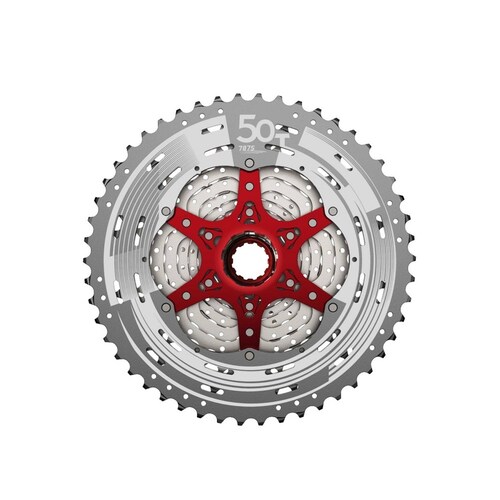 Cassette Piñones MTB 12P 11/50D CSMZ90 Aluminio Sunrace.