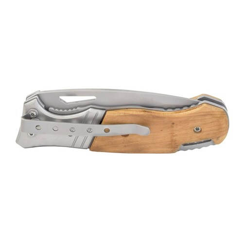 Navaja Acero Inoxidable Dureza 54-56 Color Madera Wallis.