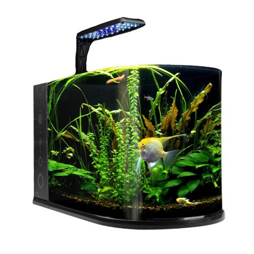 Acuario Nano Bullet 12 Lt Lámpara LED Acuario Lomas Hagen