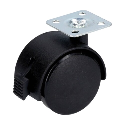 Rodaja Tipo Yo-yo 50mm Con Freno C/ Placa Muebles Surtek