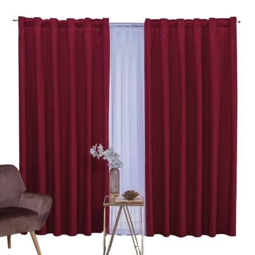 Cortina Decorativa Neo Vino Estándar Colchas Concord