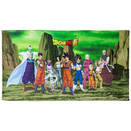 Toalla Estandar Dragon Ball Super Verde 100% Algodón Concord