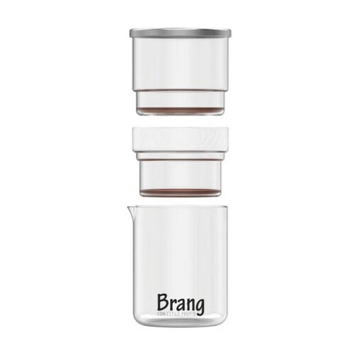 Set Vaso Café Frio Cold Brew 300ml Cristal Cocina Brang.
