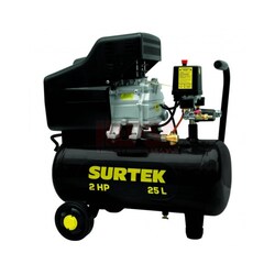 Compresor Aire Horizontal Electrico 25L 115PSI Surtek