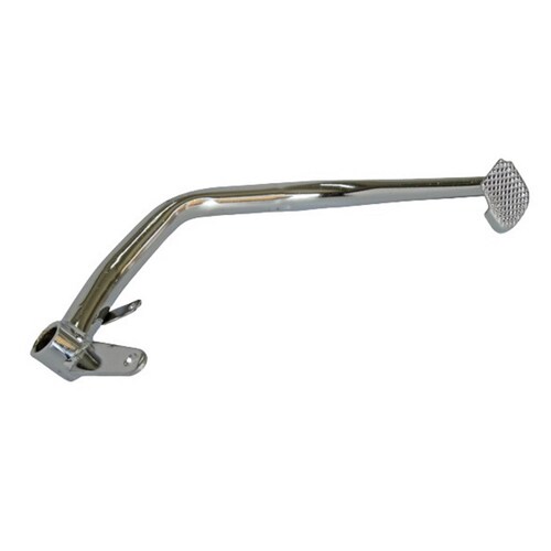 Pedal Moto Freno Trasero Acero Plata Compatible AT110 BMD