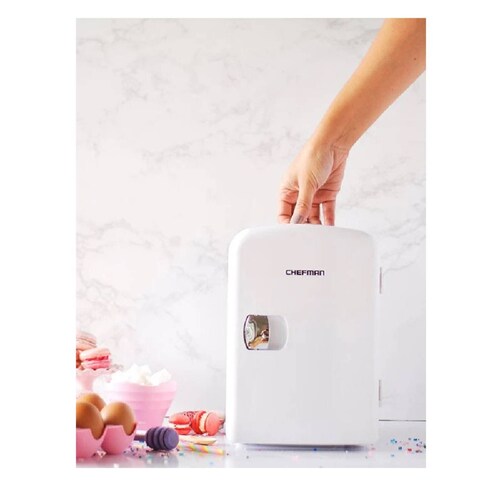 Mini Refrigerador Portatil 4 Litros RJ48-WHITE-4 CHEFMAN.