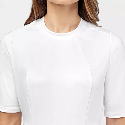 Vestido Medico Quirúrgico P/ Mujer Blanco 9199 WonderWink