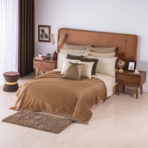Cobertor Ligero Ultrasuave Caramel King Size Concord