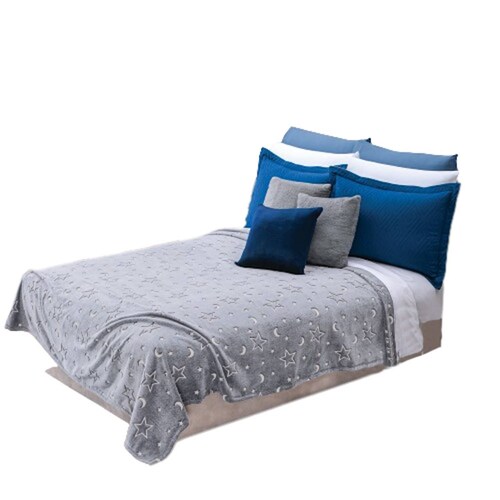 Cobertor Ligero Ultrasuave Night Individual Concord.