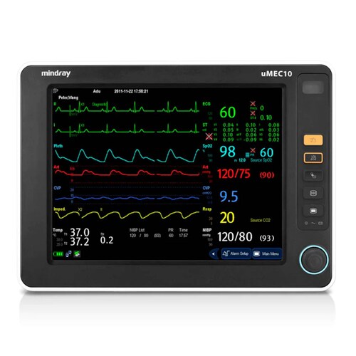 Monitor UMEC10 10pulg Multiparámetro Uso Veterinario Mindray