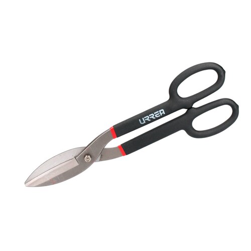 Tijera Hojalatero Acero 14" Corte Recto Rubber Grip Urrea