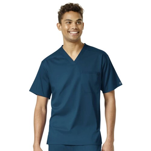 Filipina Cuello V Hombre Distintos Colores Talla S,M,L,XL WonderWink
