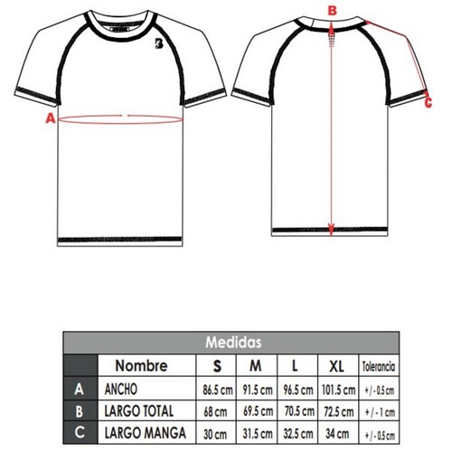 Playera Deportiva Manga Corta Hombre DryFit BlackSecretSport