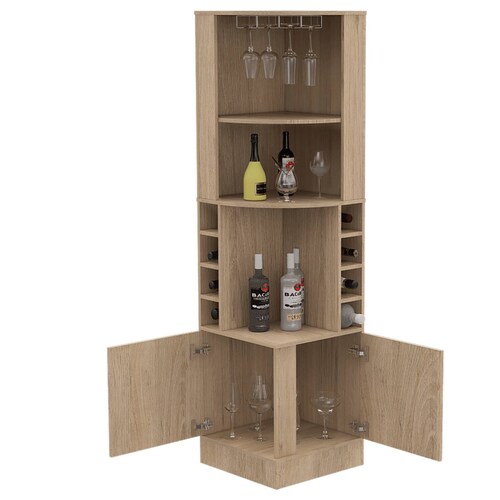 Bar Esquinero Syrah Rta Rovere Beige Madera MDP Excelsior