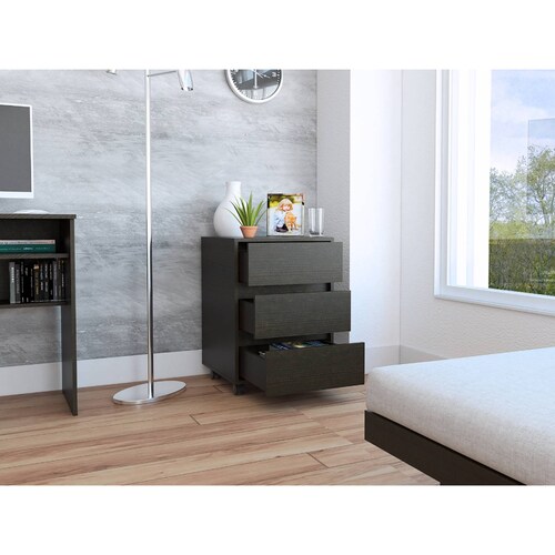 Cajonera Archivador Office Wengue Madera MDP Excelsior