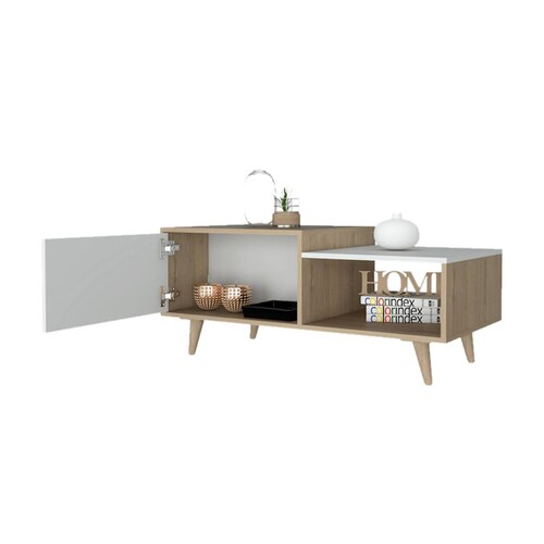 Mesa Centro Madera Aglomerada C/Entrepaños Excelsior