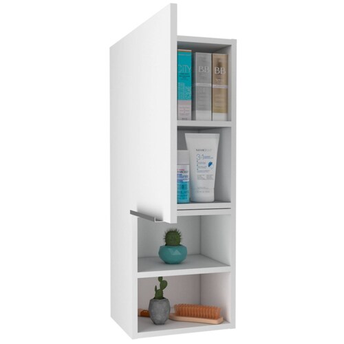 Mueble Auxiliar Gabinete De Baño Jules Blanco Excelsior
