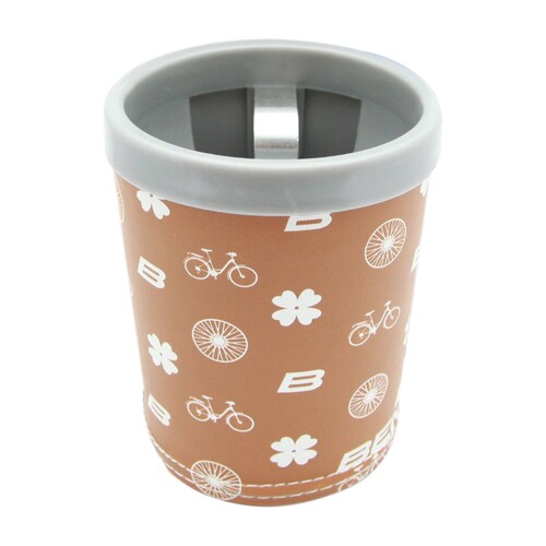 Porta Vaso Para Manubrio De Bicicleta Color Café Benotto.