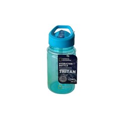 Botella Hidratación Tritan Cilindro Azul 500 ml NatGeo