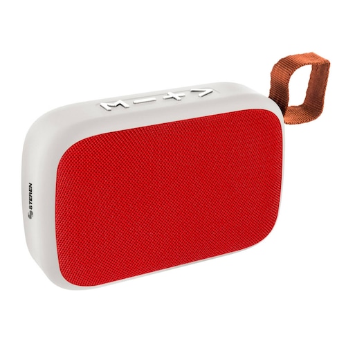 Mini Bocina Bluetooth Color Blanco/rojo | Boc-832cro 