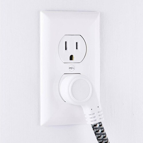 Multicontacto de 2 salidas horizontales y doble cargador USB 
