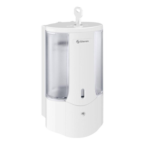 Dispensador de gel antibacterial o jabón líquido, automático, de 400 ml 