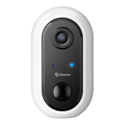 Cámara de seguridad Wi-Fi Full HD fija con batería recargable 