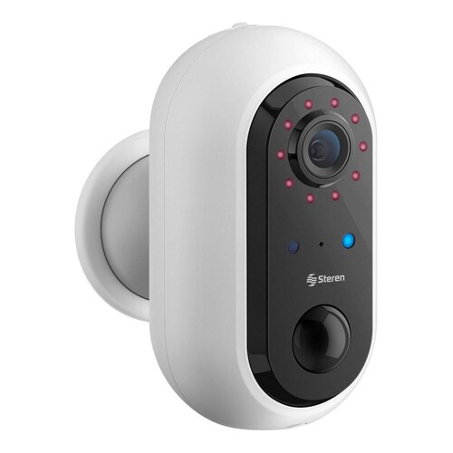 Cámara de seguridad Wi-Fi Full HD fija con batería recargable 